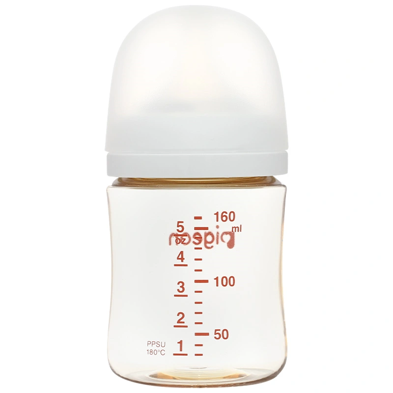 Bình sữa nhựa PPSU Pigeon Softouch Plus WN3 cổ rộng 160 ml (0 - 3 tháng) 2