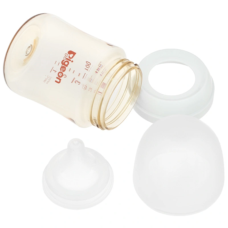 Bình sữa nhựa PPSU Pigeon Softouch Plus WN3 cổ rộng 160 ml (0 - 3 tháng) 4