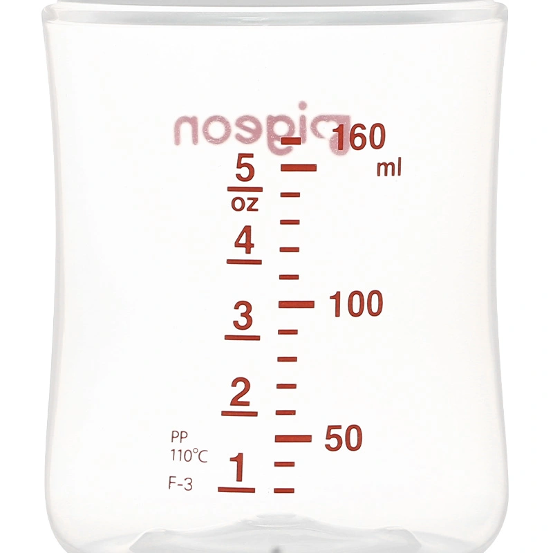 Bình sữa nhựa PP Pigeon Softouch Plus WN3 cổ rộng 160 ml (0 - 3 tháng) 3