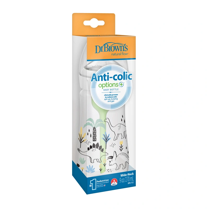 Bình sữa nhựa PP Dr.Brown's WB91010-INTLX cổ rộng 270 ml (mọi độ tuổi) 3