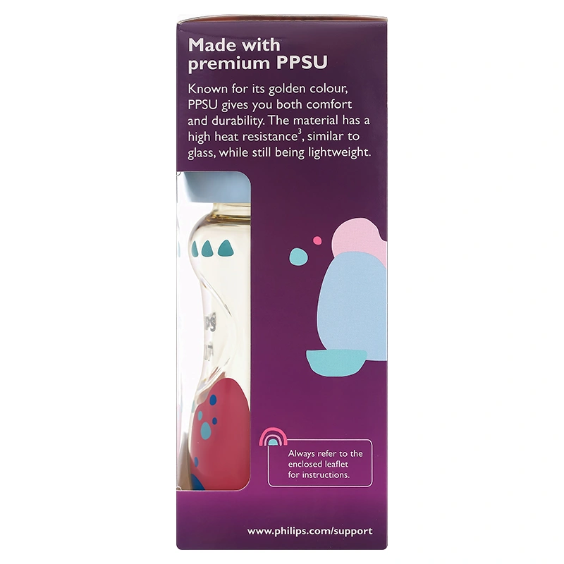 Bình sữa nhựa PPSU Philips Avent SCF583/10 cổ rộng 330 ml (từ 6 tháng) 32