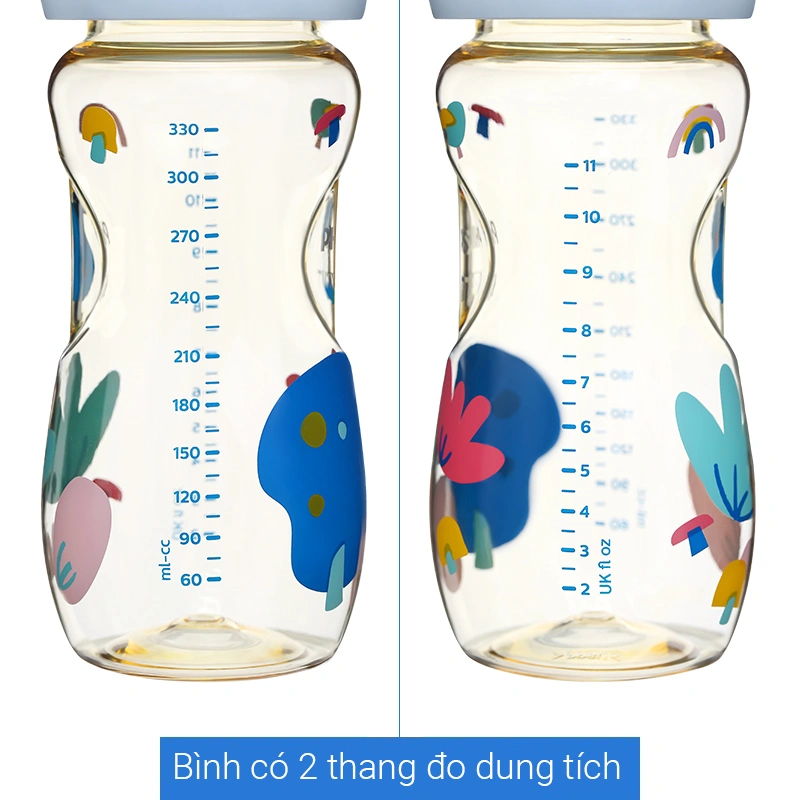 Bình sữa nhựa PPSU Philips Avent SCF583/10 cổ rộng 330 ml (từ 6 tháng) 3