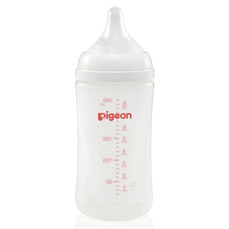 Bình sữa nhựa PP Pigeon Softouch Plus WN3 cổ rộng 240 ml (từ 3 tháng) 3