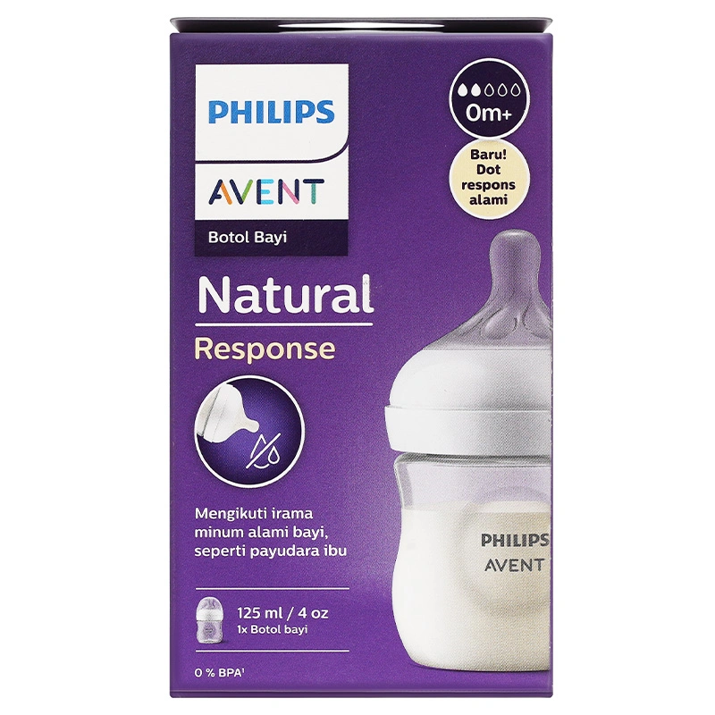 Bình sữa nhựa PP Philips Avent SCY900/01 cổ rộng 125 ml (0 - 1 tháng) 9