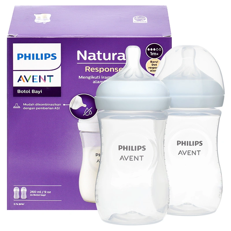 Combo 2 bình sữa nhựa PP Philips Avent SCY900/02 cổ rộng 125 ml (0 - 1 tháng) 22