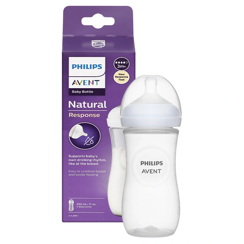 Bình sữa nhựa PP Philips Avent SCY900/01 cổ rộng 125 ml (0 - 1 tháng) 20