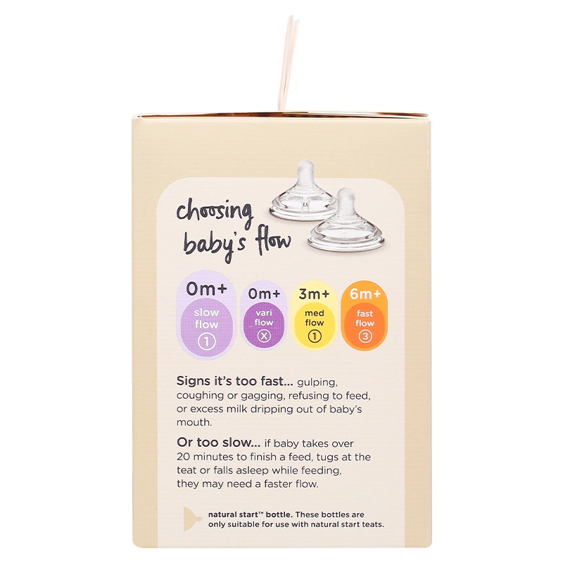 Bình sữa nhựa PP Tommee Tippee Natural Start 423901 cổ rộng 150 ml (0 - 3 tháng) 10