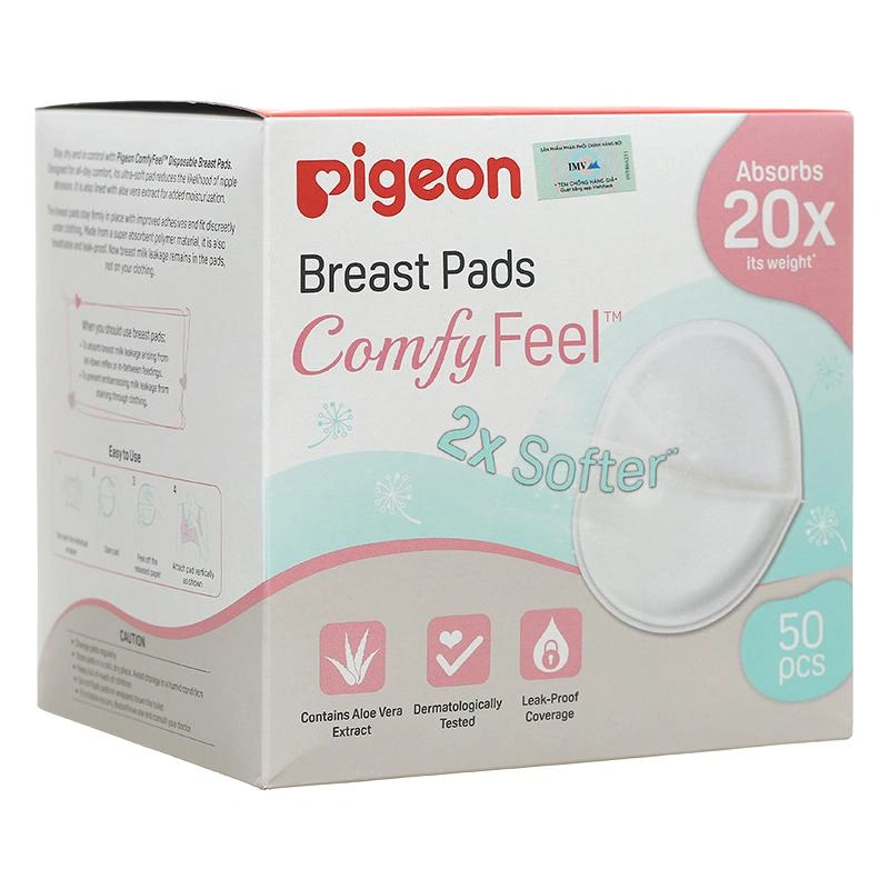 12 miếng lót thấm sữa nha đam Pigeon 21