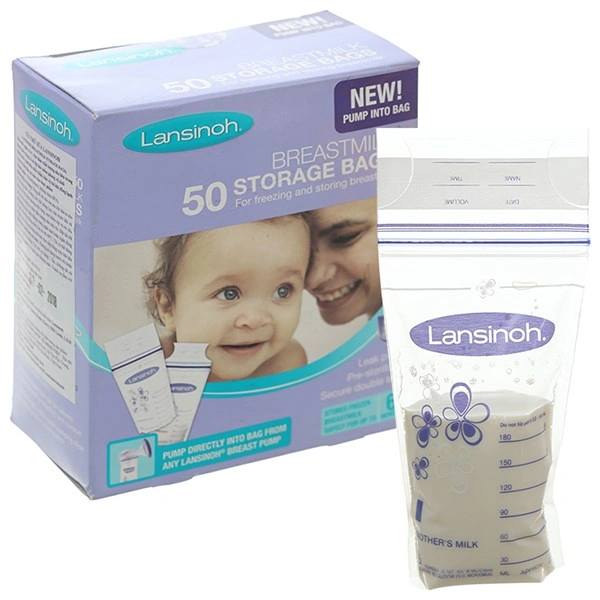 Túi trữ sữa mẹ Lansinoh 50 miếng 180ml dành cho bé 1