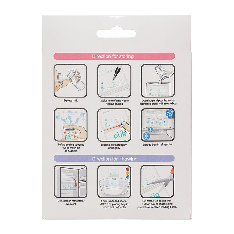 50 túi trữ sữa Pur 6204 250 ml 8