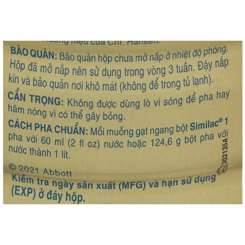 Sữa bột Similac 5G số 1 900g (0 - 6 tháng) 2