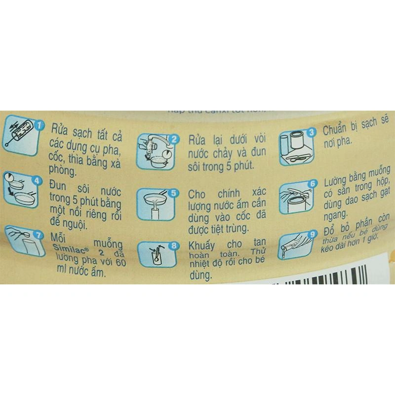 Sữa bột Similac 5G số 2 900g (6 - 12 tháng) 2