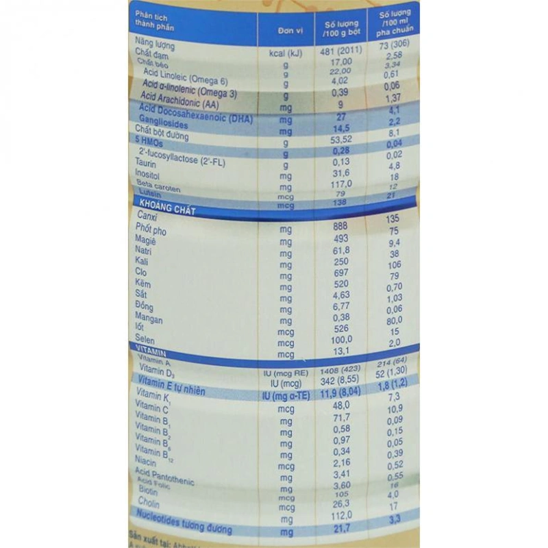 Sữa bột Similac 5G số 3 900g (1 - 2 tuổi) 5