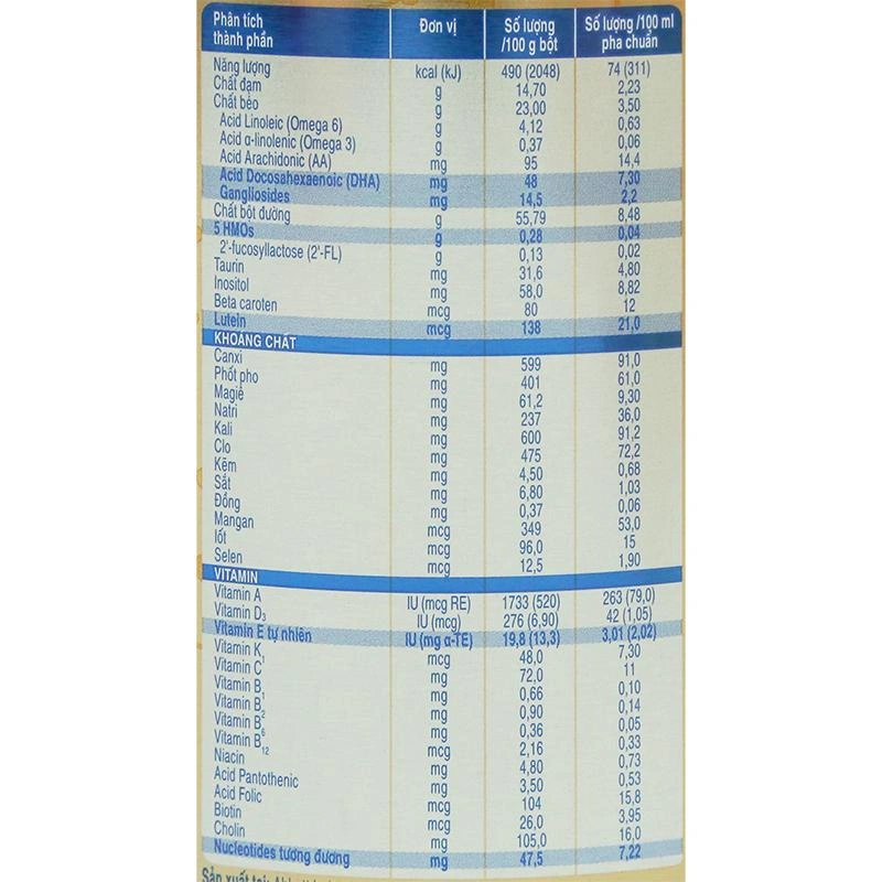 Sữa bột Similac 5G số 2 400g (6 - 12 tháng) 5