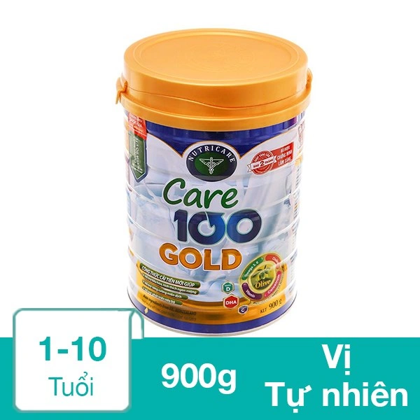 Sữa bột Nutricare 100 Gold 900g (1 - 10 tuổi) 1
