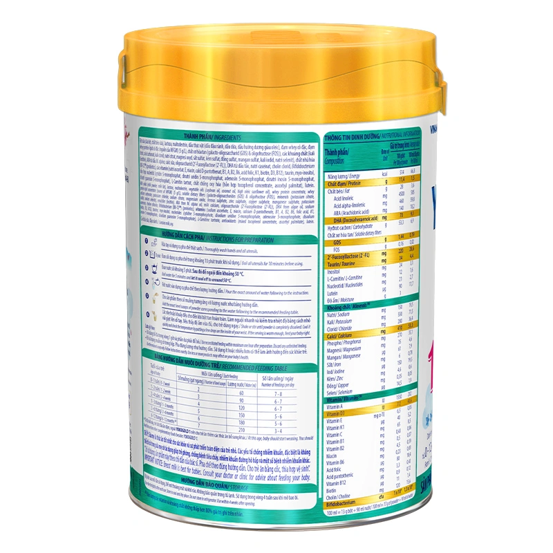 Sữa bột YokoGold số 1 850g (0 - 12 tháng) 3