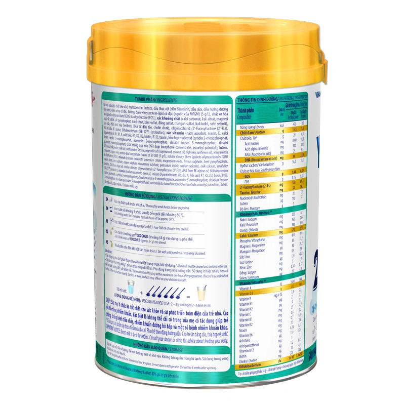 Sữa bột YokoGold số 2 850g (1 - 2 tuổi) 3