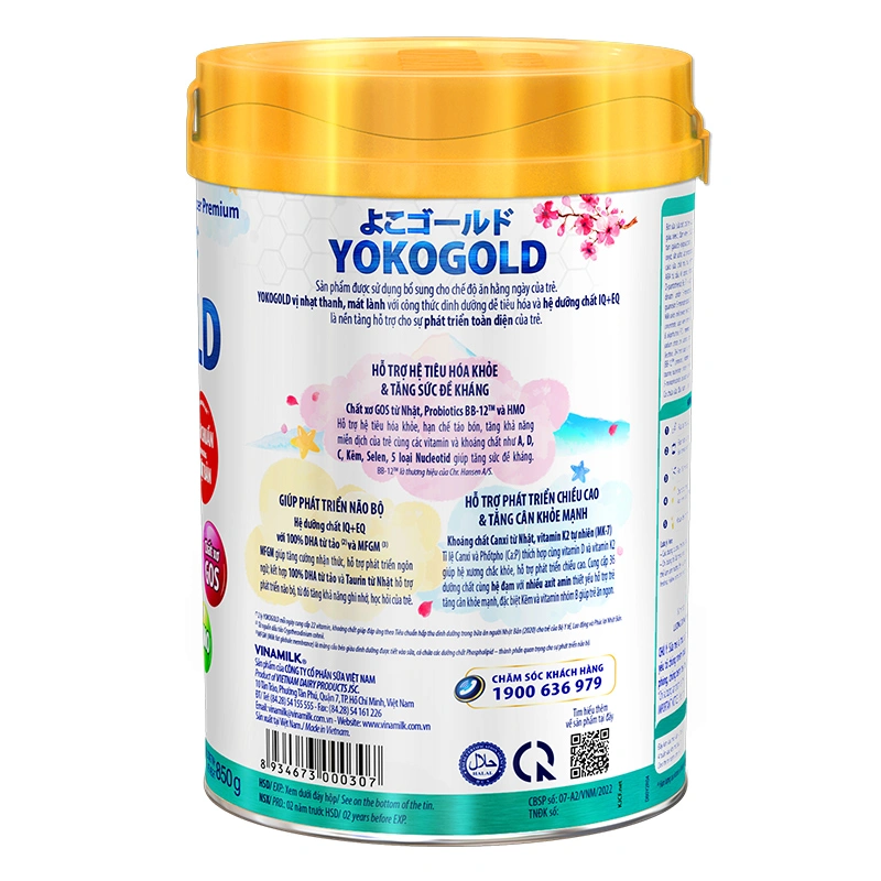 Sữa bột YokoGold số 2 850g (1 - 2 tuổi) 4