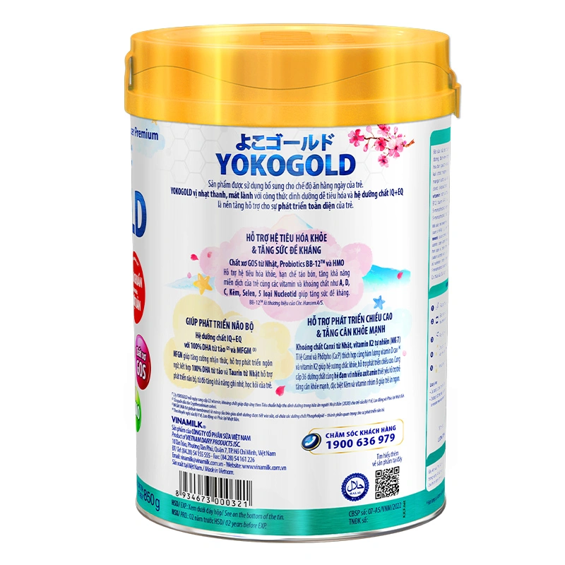 Sữa bột YokoGold số 3 850g (2 - 6 tuổi) 4