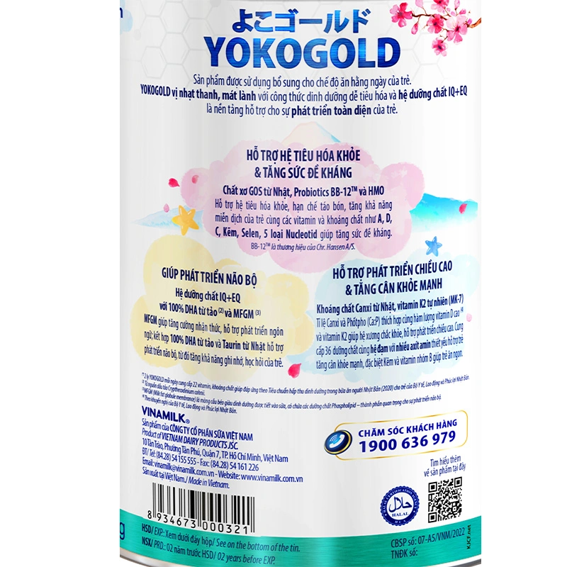 Sữa bột YokoGold số 3 850g (2 - 6 tuổi) 7
