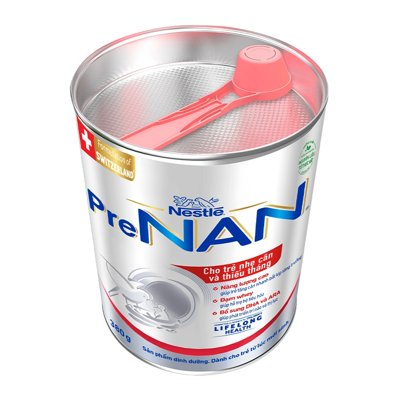 Sữa bột PreNAN 380g (trẻ sơ sinh) dành cho trẻ nhẹ cân, thiếu tháng 5