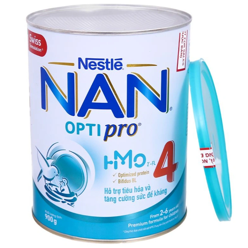Sữa bột NAN Optipro số 4 900g (2 - 6 tuổi) 4
