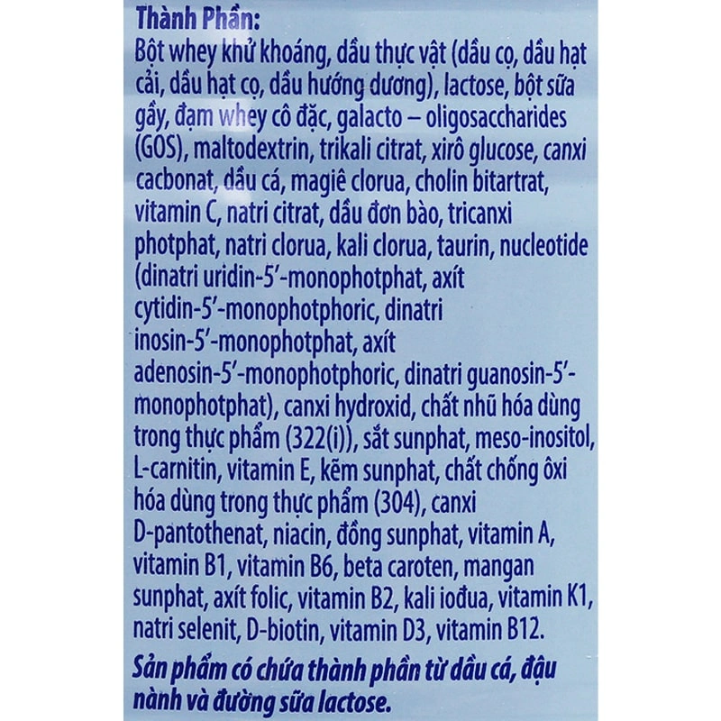 Sữa bột Frisolac Gold số 1 hương vani 850g (0 - 6 tháng) 11