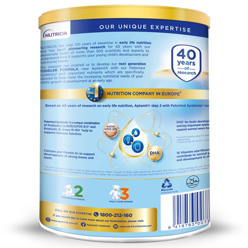 Sữa bột Aptamil Toddler Formula số 2 900g (1 - 2 tuổi) 3