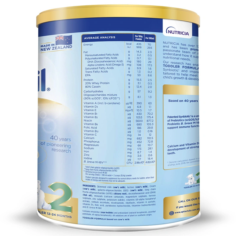 Sữa bột Aptamil Toddler Formula số 2 900g (1 - 2 tuổi) 4