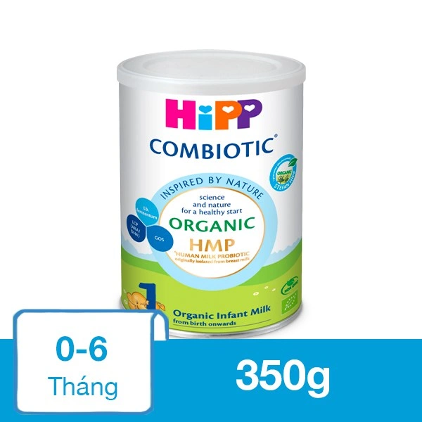 Sữa bột HiPP Organic Combiotic số 1 800g (0 - 6 tháng) 9