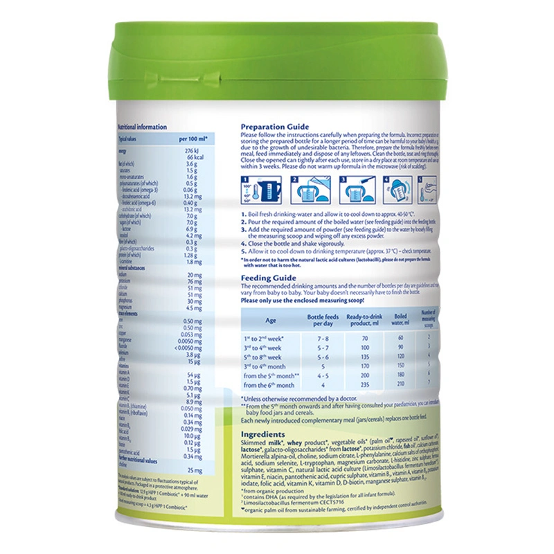 Sữa bột HiPP Organic Combiotic số 1 800g (0 - 6 tháng) 5