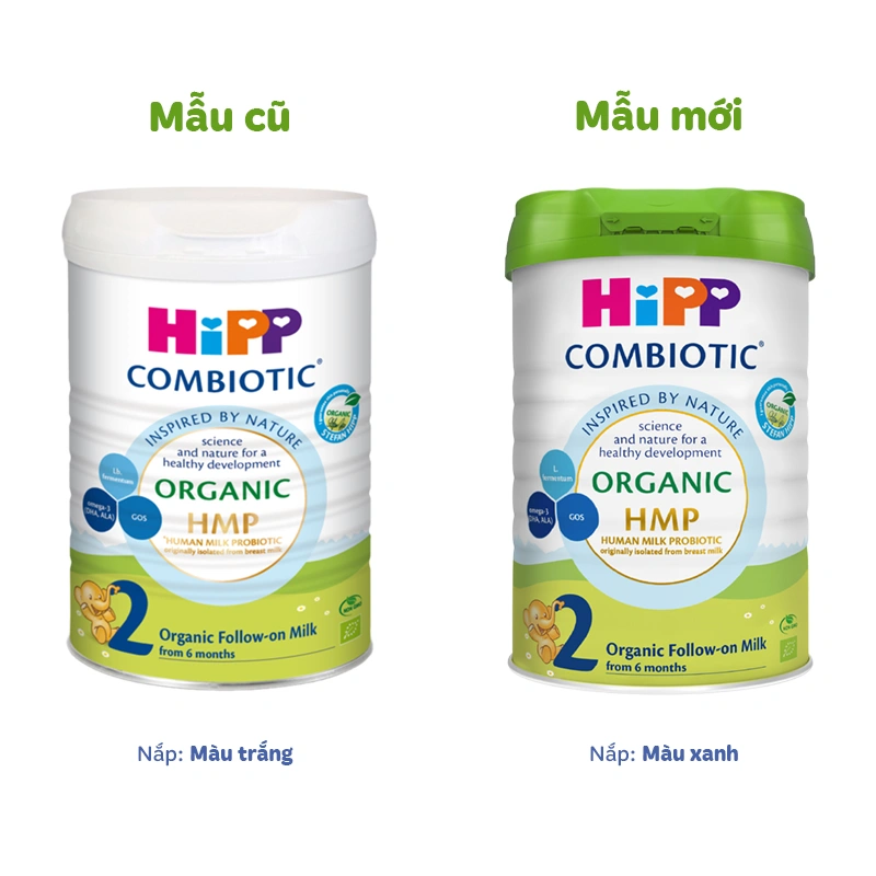 Sữa bột HiPP Organic Combiotic số 2 800g (6 - 12 tháng) 2