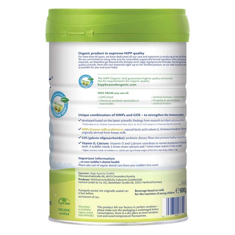 Sữa bột HiPP Organic Combiotic số 4 800g (từ 3 tuổi) 3