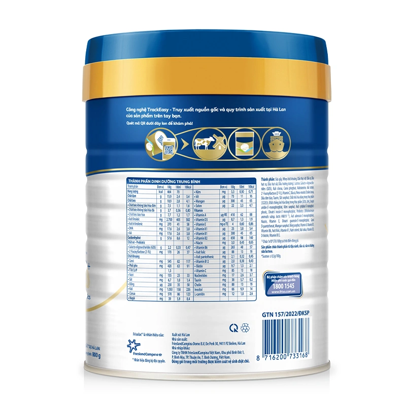 Sữa bột Frisolac Gold Pro số 3 800g (1 - 3 tuổi) 3