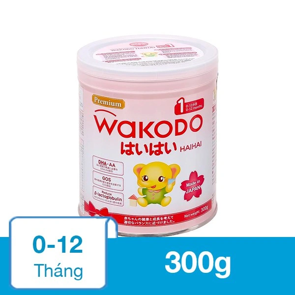 Sữa bột Wakodo Haihai số 1 300g (0 - 12 tháng) 1