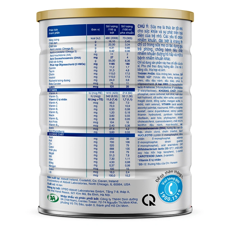 Sữa bột Similac Total Protection số 3 900g (1 - 2 tuổi) 3