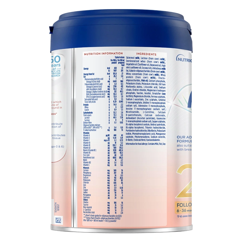 Sữa bột Aptamil Profutura Duobiotik số 2 800g (6 - 36 tháng) - Giao bao bì ngẫu nhiên 5