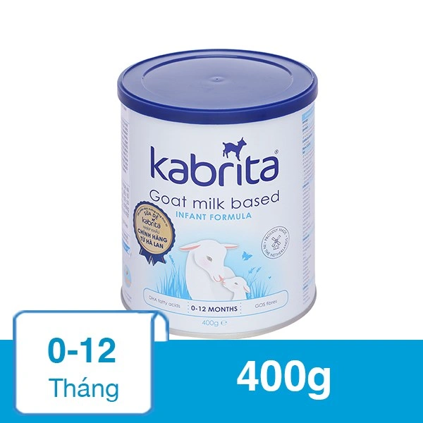 Sữa dê Kabrita số 1 (đạm quý A2) 800g (0 - 12 tháng) - Giao bao bì ngẫu nhiên 12