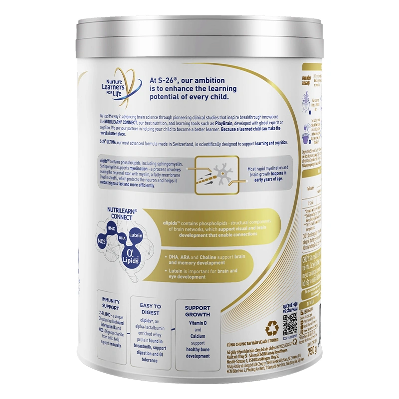 Sữa bột Nestlé S-26 Ultima số 2 750g (1 - 2 tuổi) 3