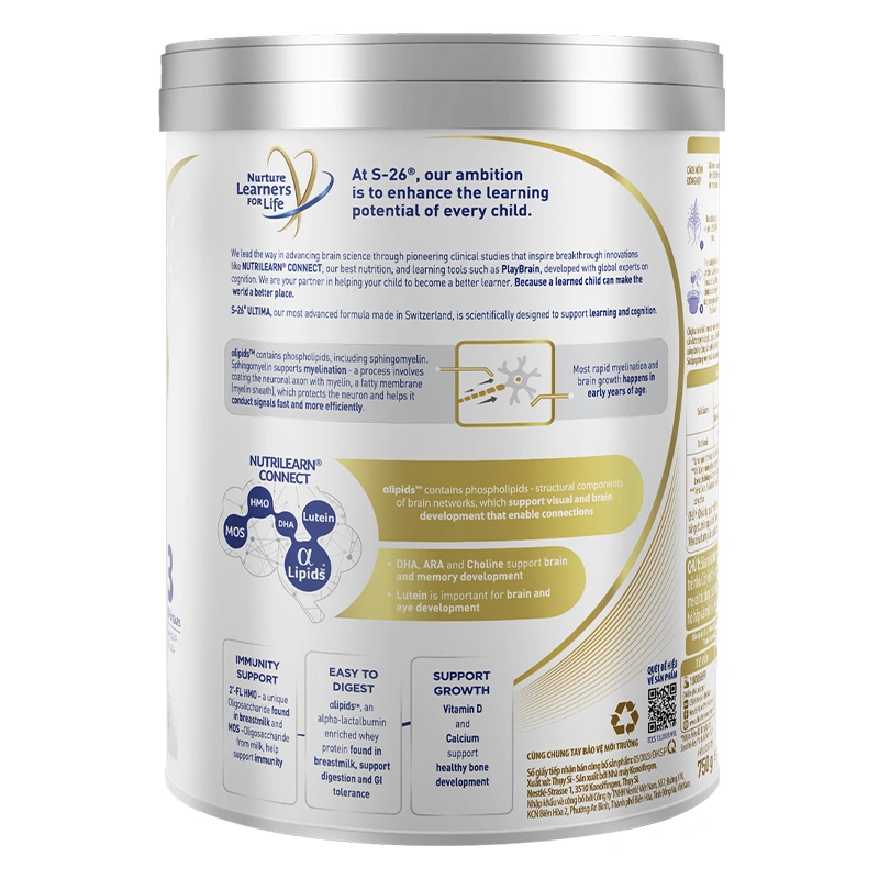 Sữa bột Nestlé S-26 Ultima số 3 750g (2 - 6 tuổi) 2