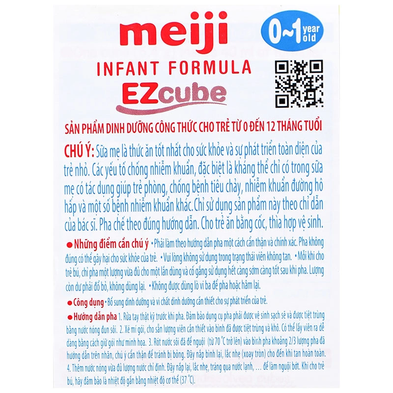 Sữa bột Meiji Infant Formula 800g (0 - 12 tháng) - Giao bao bì ngẫu nhiên 15