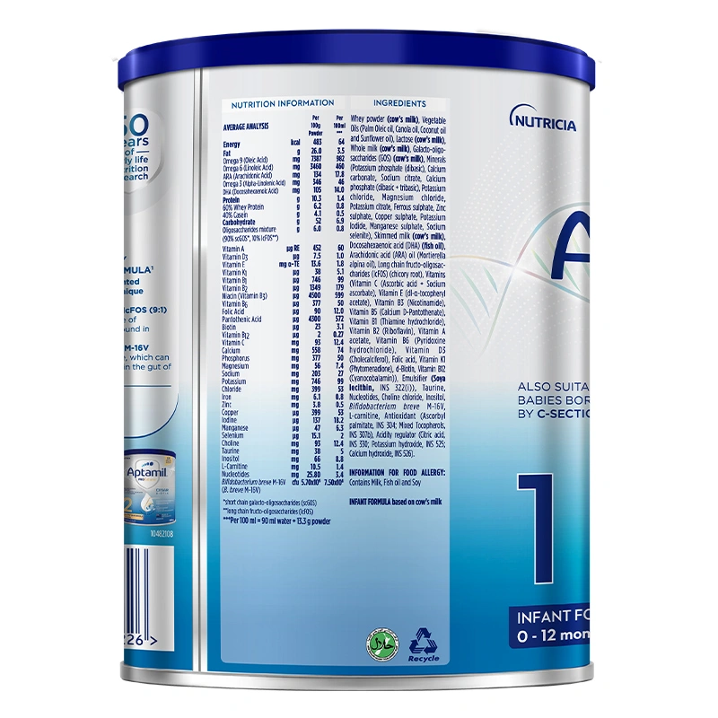 Sữa bột Aptamil Profutura Cesarbiotik số 1 800g (0 – 12 tháng) - Giao bao bì ngẫu nhiên 4