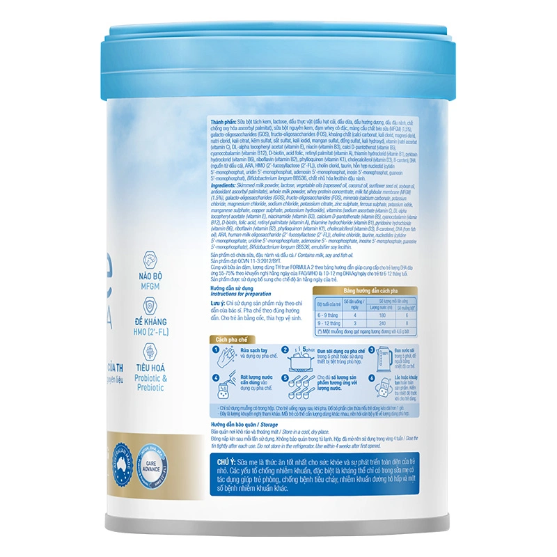 Sữa bột TH true Formula số 2 800g (6 - 12 tháng) 4