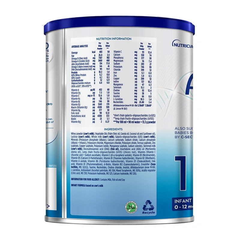 Sữa bột Aptamil Profutura Cesarbiotik số 1 800g (0 – 12 tháng) - Giao bao bì ngẫu nhiên 9