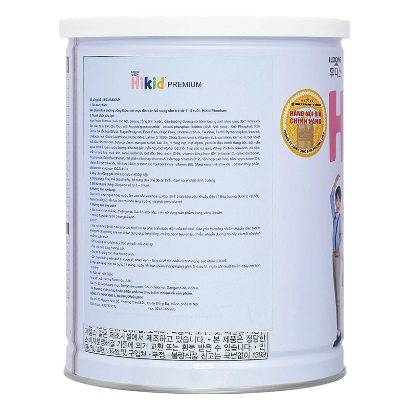 Sữa bột Hikid Premium (sữa non) 600g (1 - 9 tuổi) 3