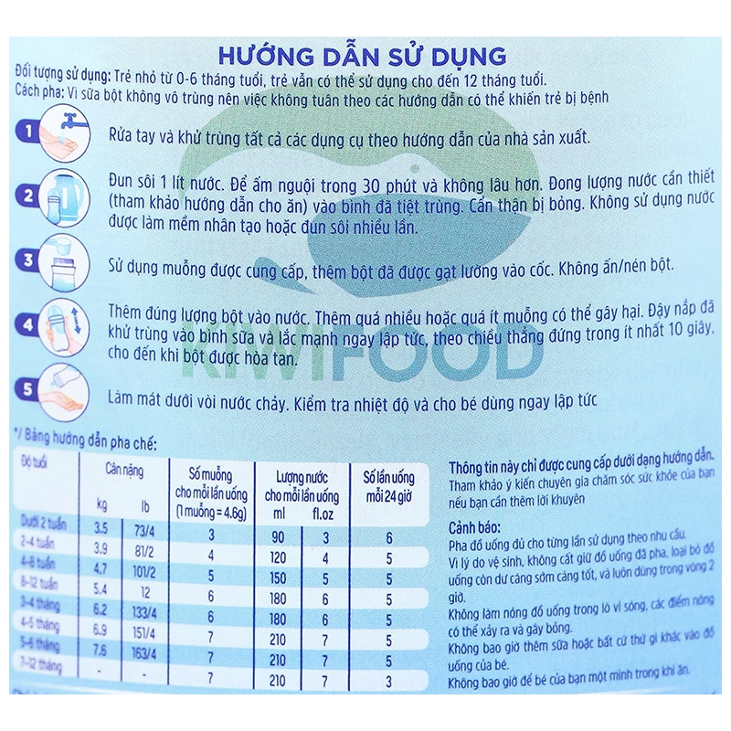 Combo 2 sữa bột Aptamil Anh Advanced số 1 800g (0 - 6 tháng) 14