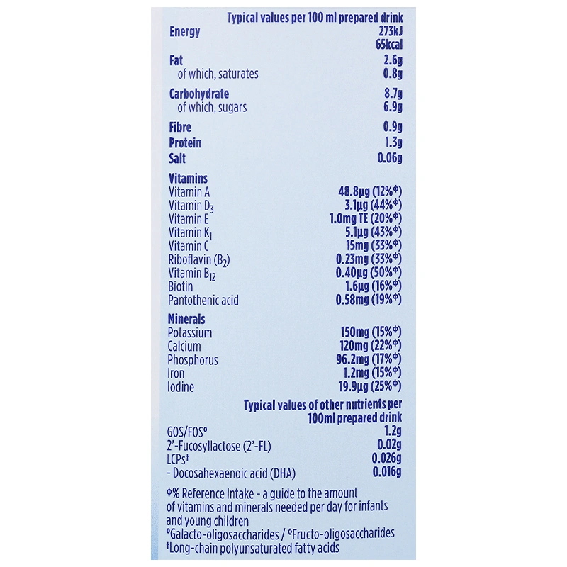 Sữa bột Aptamil Anh Advanced số 3 800g (1 - 3 tuổi) 8