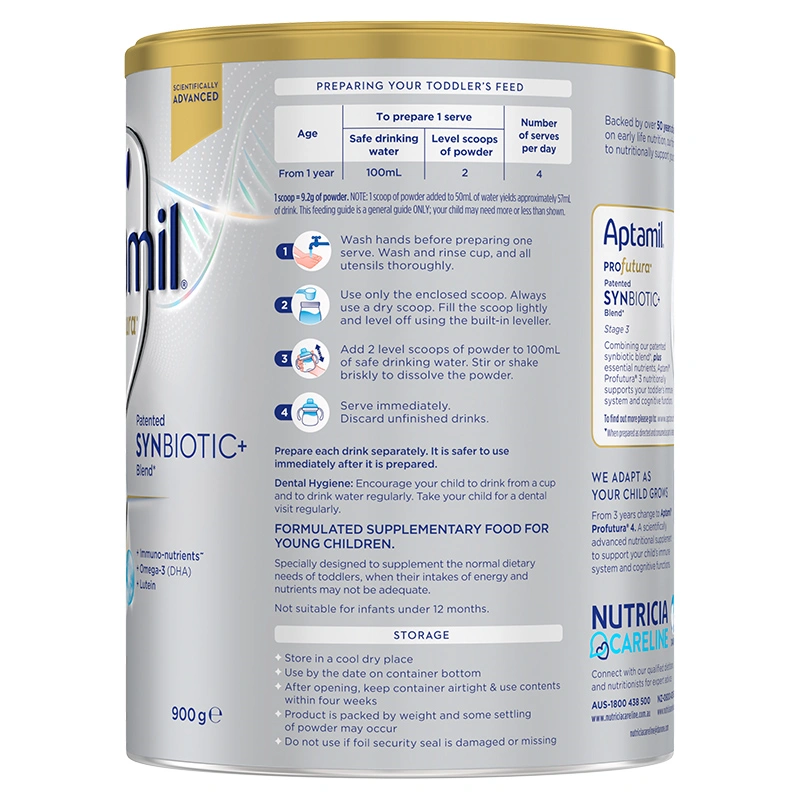 Sữa bột Aptamil Úc Profutura số 3 900g (1 - 3 tuổi) 2
