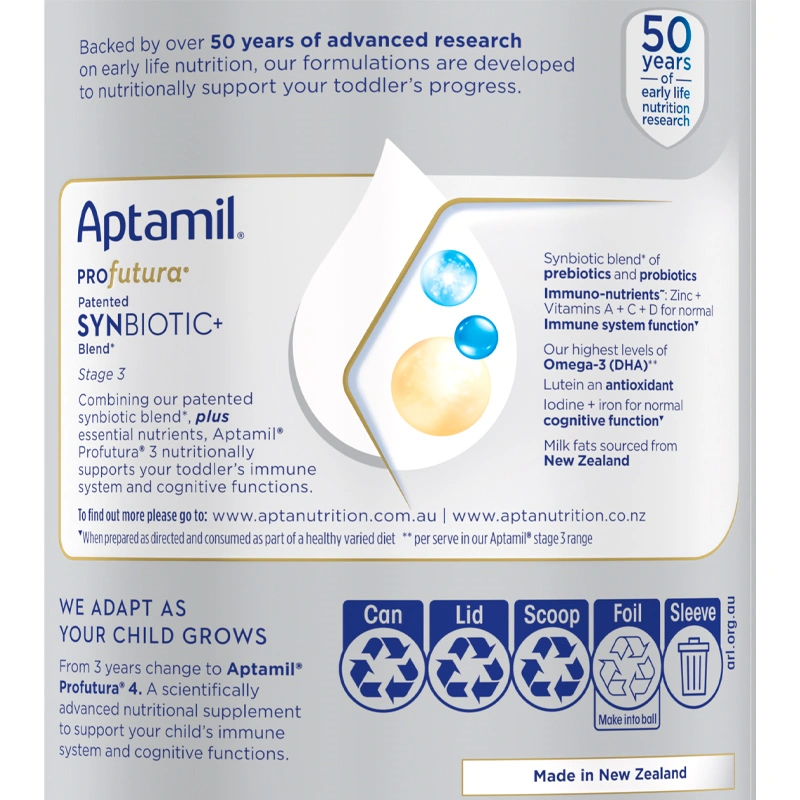 Sữa bột Aptamil Úc Profutura số 3 900g (1 - 3 tuổi) 5