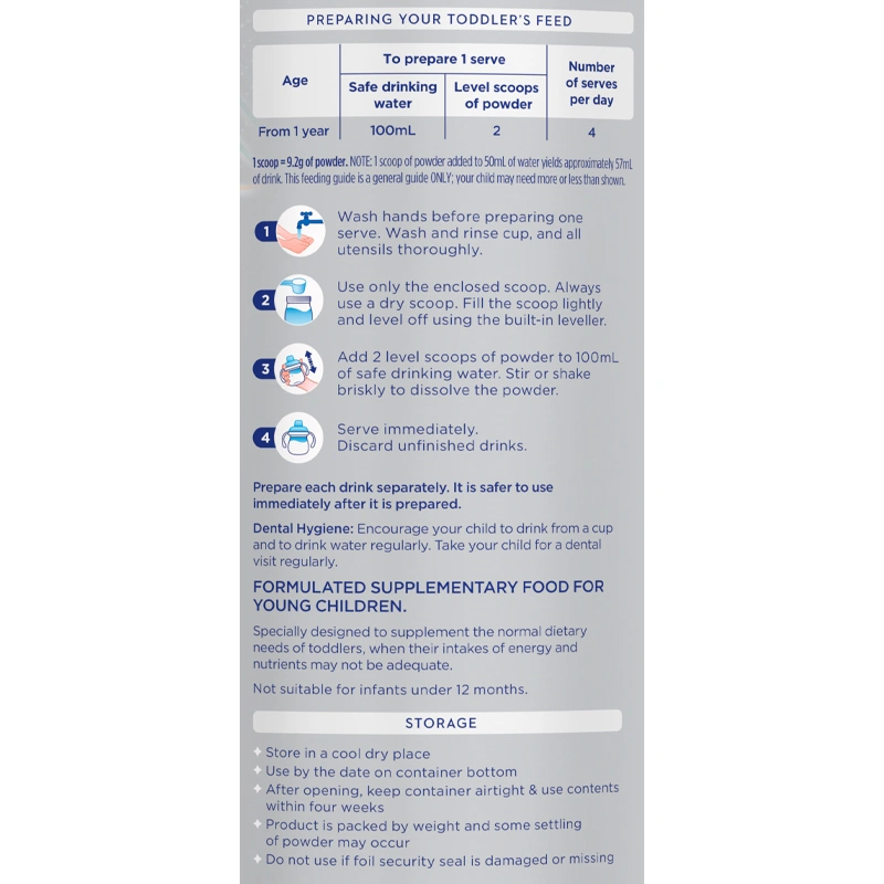 Sữa bột Aptamil Úc Profutura số 3 900g (1 - 3 tuổi) 6